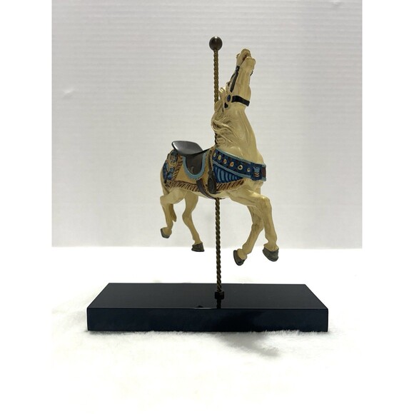 Vintage “The Laughing Horse” - The Art of the Carousel - Hamilton Collection - Picture 8 of 10